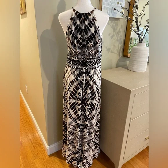 London Times Maxi Dress Size 8 - Picture 2 of 5